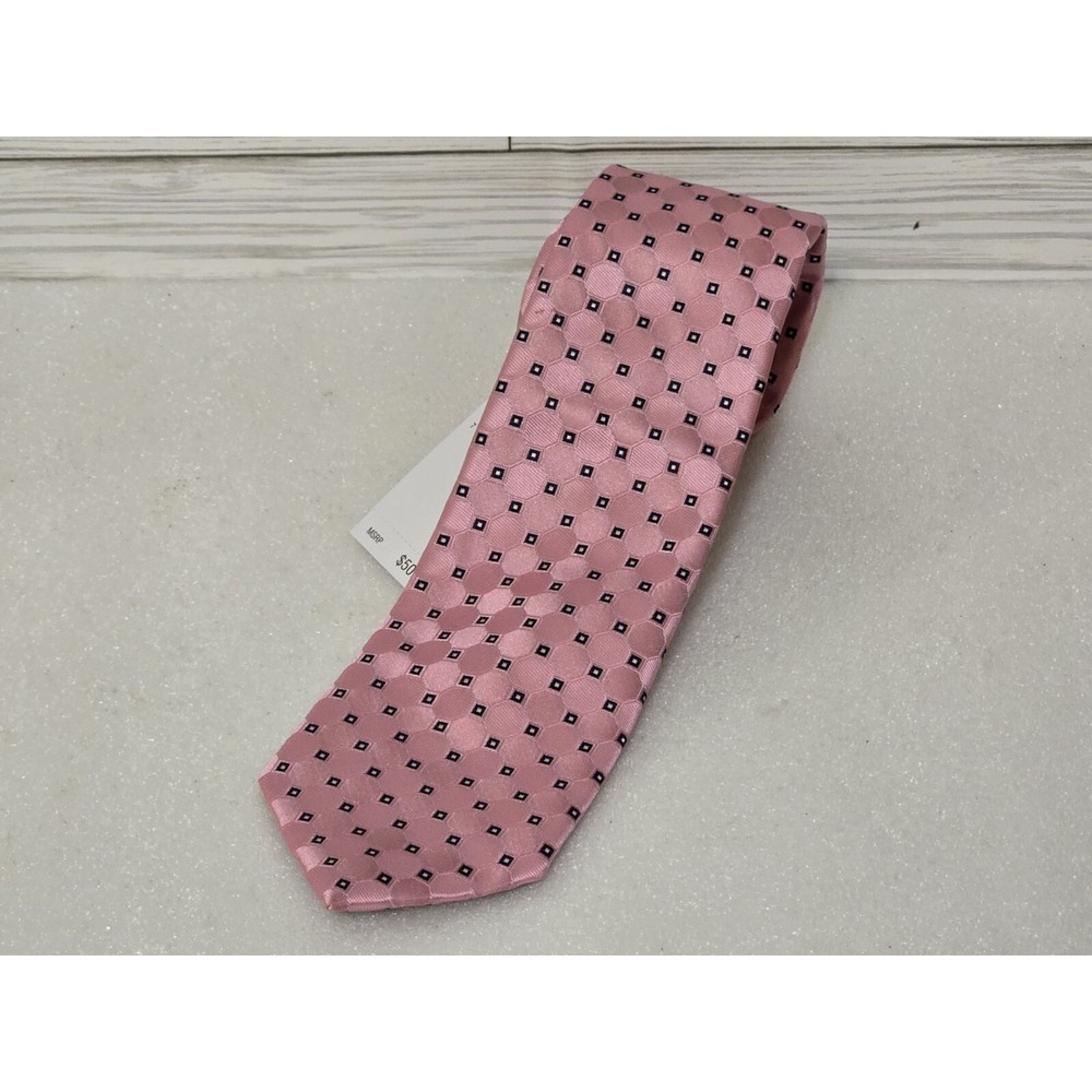 Izod Necktie Pink Mens New NWT $50 MSRP